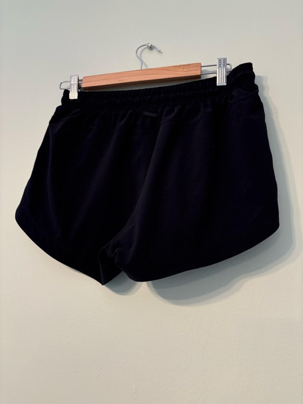 Women’s Prana Black Drawstring Athletic Shorts- like new - Picture 2 of 3